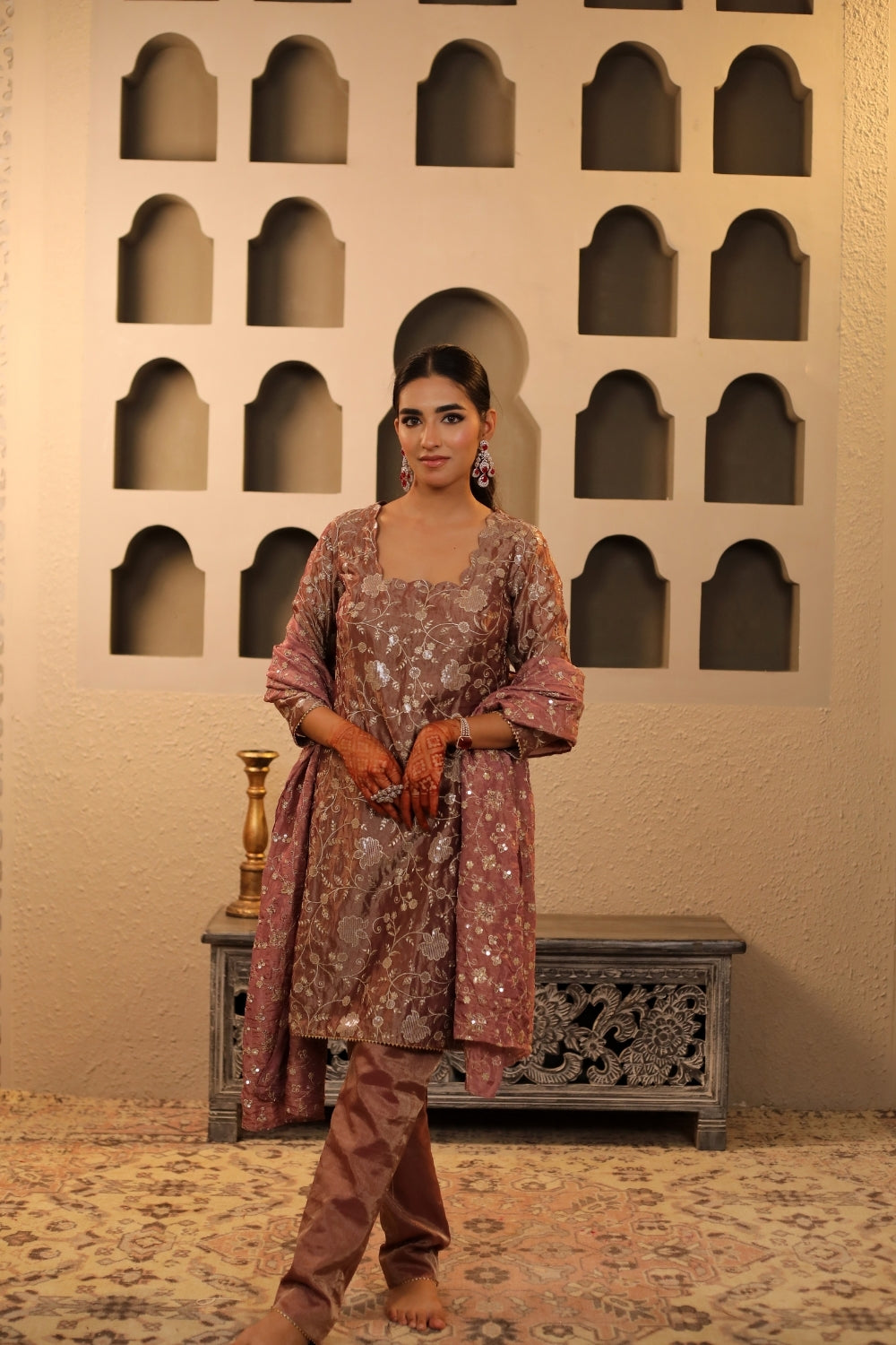 Brown Tissue Suit