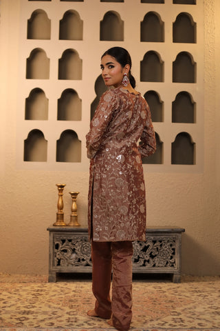 Brown Tissue Suit