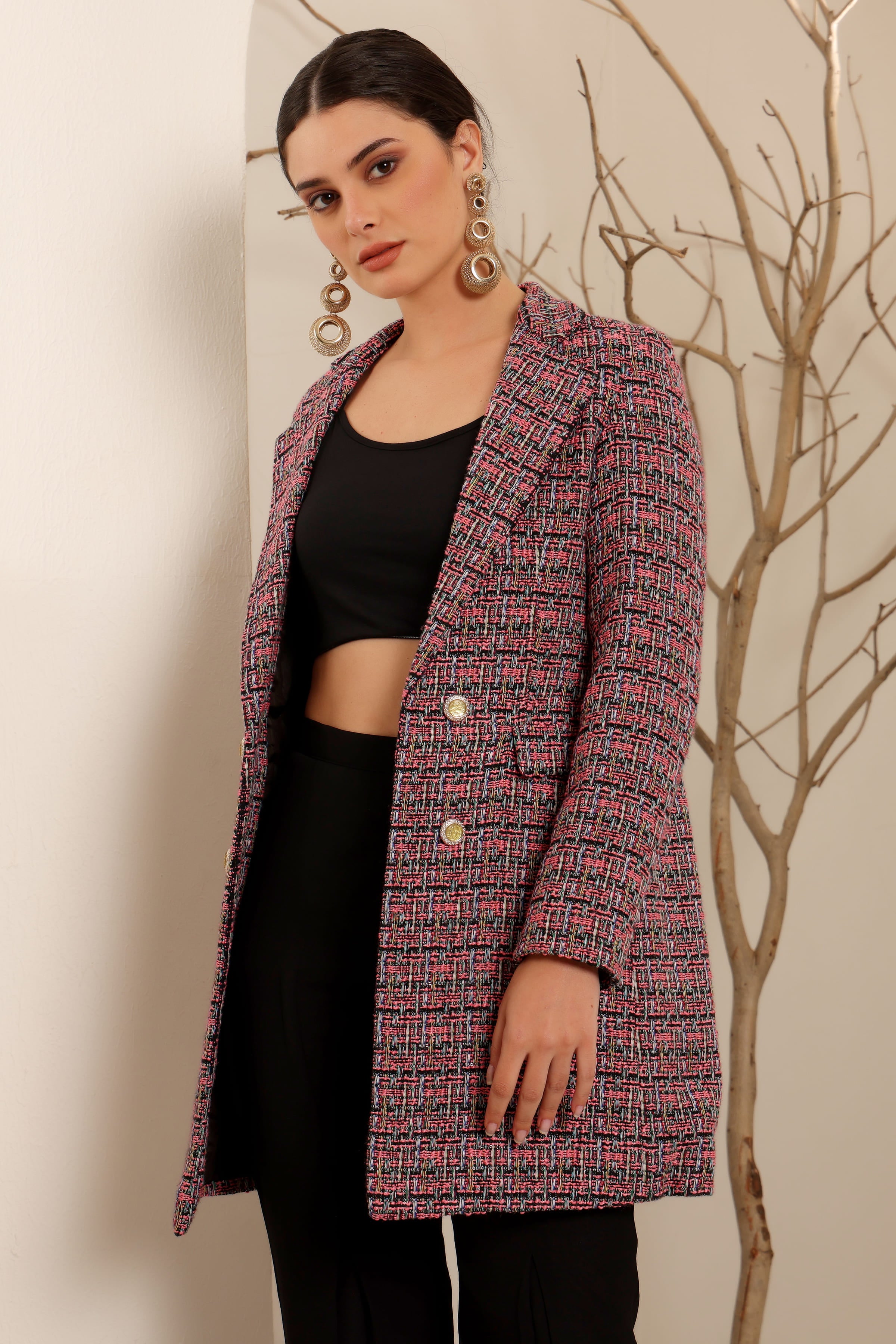 Tweed Overcoat